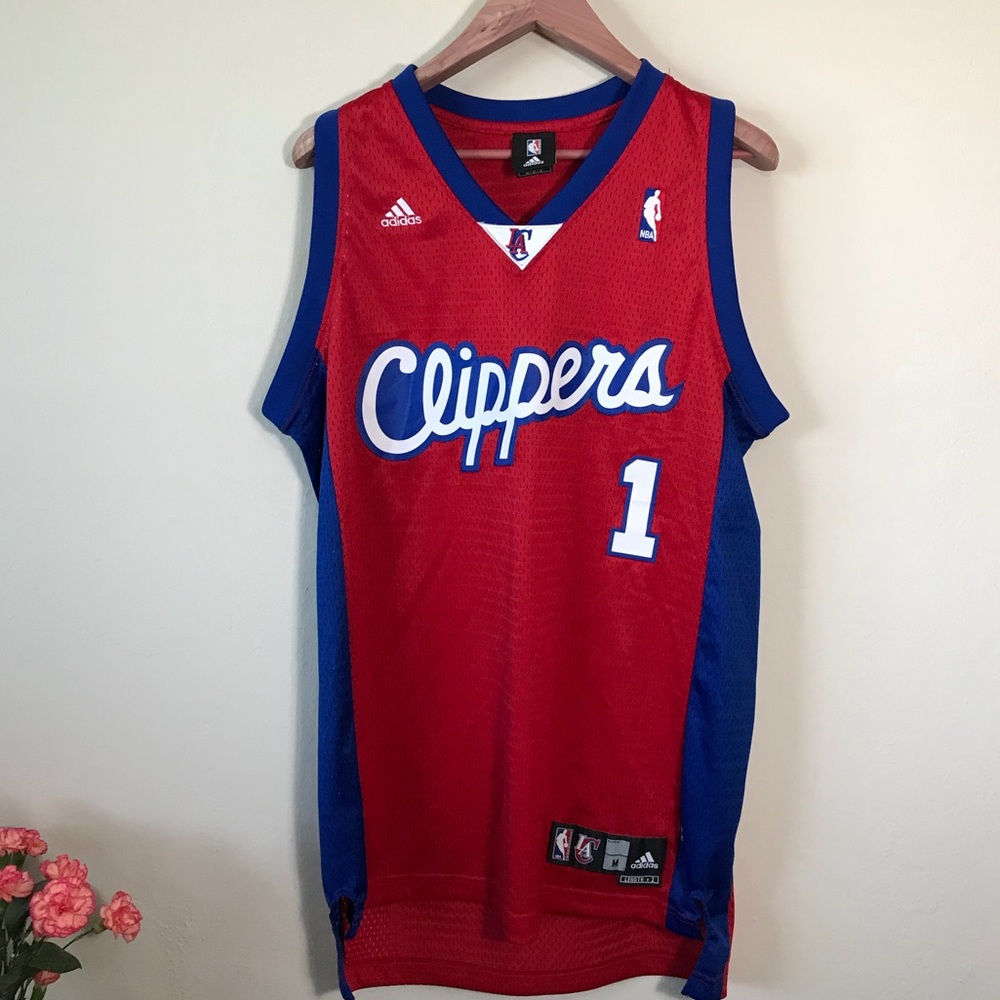 Authentic Adidas Los Angeles Clippers Davis Jersey